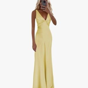 Butter Yellow Maxi Dress